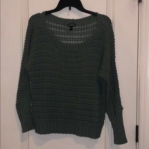 Off the shoulder sweater